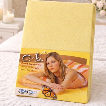 Jersey plachta NIKA krémová