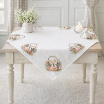 Jemný veľkonočný obrus 6153