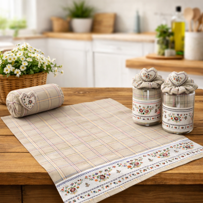 Bavlnené utierky 3ks v dóze 7921