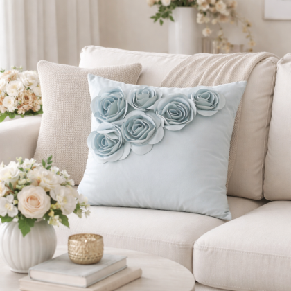 Obliečka na vankúš FLORES 1 mätový