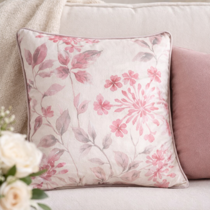 Zamatová obojstranná obliečka na vankúš 45x45 cm