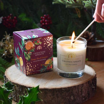 Vonná sviečka sójová Christmas Wreath 170ml Vonná sviečka sójová Christmas Wreath 170ml