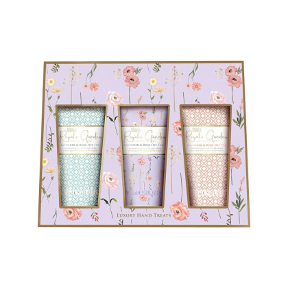 Royale Garden - súprava krémov na ruky, 3 ks