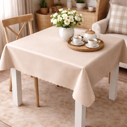 Teflónový obrus Gastro Helena - biela káva