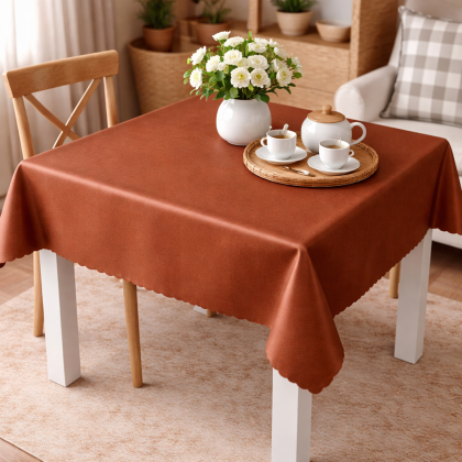 Teflónový obrus Gastro Helena - hnedý