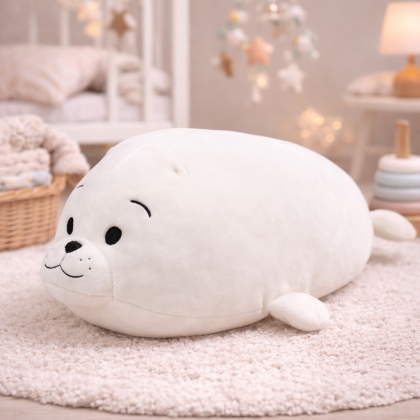 Plyšák Tuleň biely 55 cm