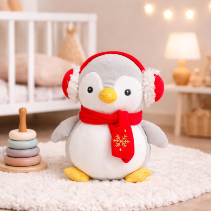 Plyšák TUČNIAK so sluchátkami 27cm