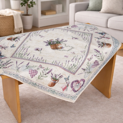 Gobelínový obrus 030C levanduľa