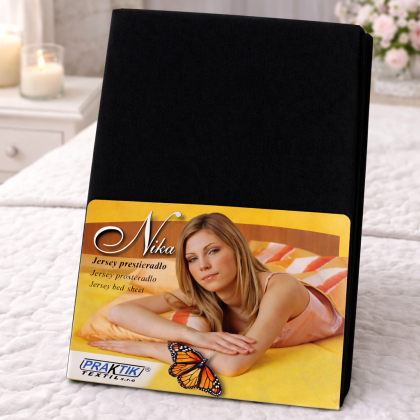 Jersey plachta NIKA čierna