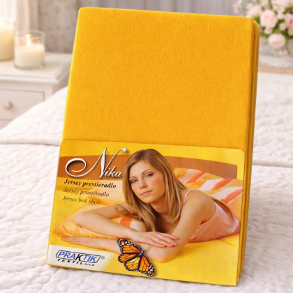 Jersey plachta NIKA sýto žltá