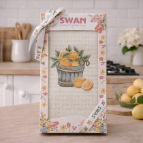 Kuchynská utierka v darčekovom balení citróny 87