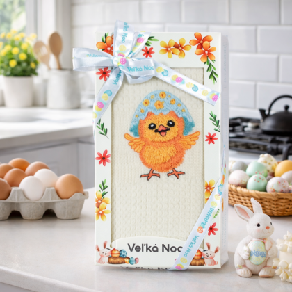 Kuchynská utierka Veľká noc v darčekovom balení 07 VN