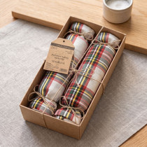 Vianočné bavlnené utierky v krabičke 2612C
