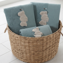 Bavlnený detský uterák 50x90 cm BABY 59 so sloníkom Bavlnený detský uterák 50x90 cm BABY 59 so sloníkom