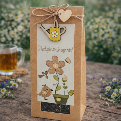  Darčeková krabička Nechajte svoje sny rásť - ovocný čaj 10 ks sáčkov