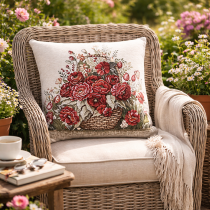 Chenille - žinilková obliečka na vankúš 1409