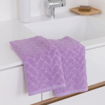 Kuchynské utierky froté Alexa fialová