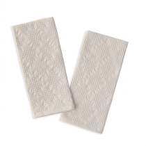 Kuchynské utierky Bety 2ks natur biela