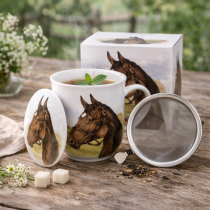 Porcelánový bylinkový hrnček kôň 0.4 l