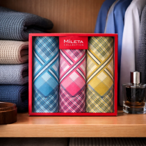 Dámske vreckovky Mileta, 3ks vzor 101