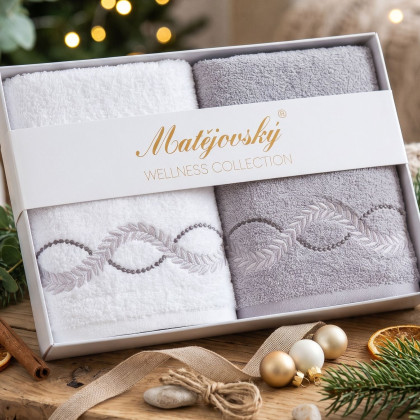 Set uterákov s vyšívaným motívom - dekor 11 elegance