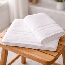 Froté uteráky, osušky EMKA biele