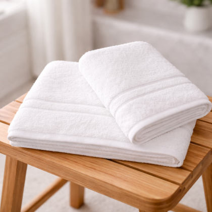 Froté uteráky, osušky EMKA biele