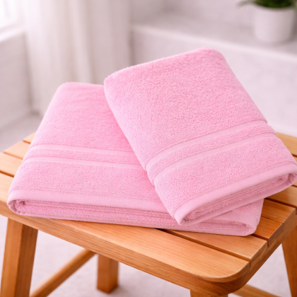 Froté uteráky, osušky EMKA ružové