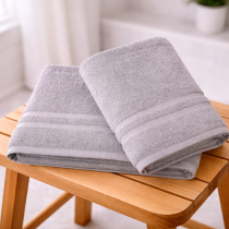 Froté uteráky, osušky EMKA sivé