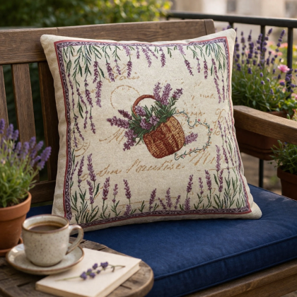 Dekoračná obliečka na vankúš z gobelínu 030C