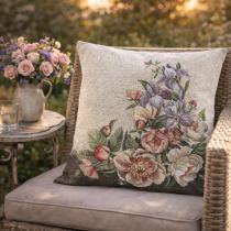 Gobelínová obliečka na vankúš 4089 ruže