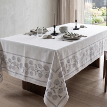 Gobelínový žinilkový Chenille obrus 003C, 140x210-220 cm