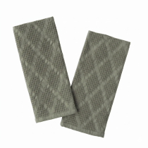 Kuchynské utierky Bety 2ks natur zelená