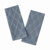 Kuchynské utierky Bety 2ks natur modrá