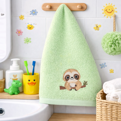 Detský uterák LILI 76 zelený