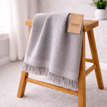 LINEN - ľanová osuška 70x140cm sivá