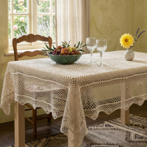 Háčkovaný obrus "Vidiecka Elegancia" Dotyk  pre domov, natur 21