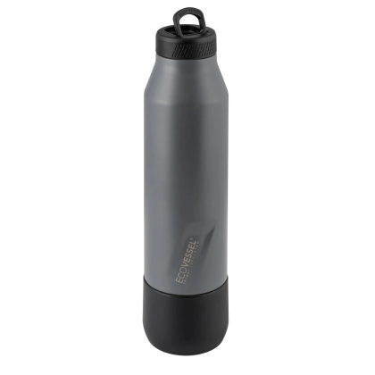 Nerezová termoska s pohárikom Eco Vessel Decanter 740 ml Gray Nerezová termoska s pohárikom Eco Vessel Decanter 740 ml Gray