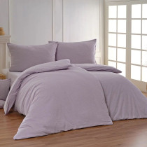 Posteľné návliečky krepové svetlo fialové