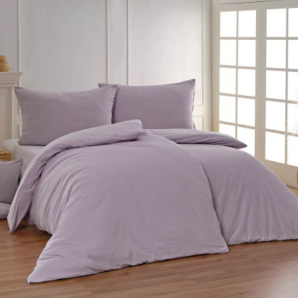 Posteľné návliečky krepové svetlo fialové
