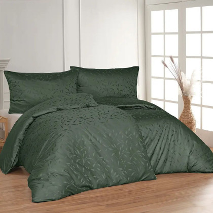 Posteľné obliečky damaškové Victoria zelená