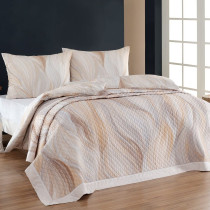Prehoz 240x220 cm prešívaný Infinitum Beige