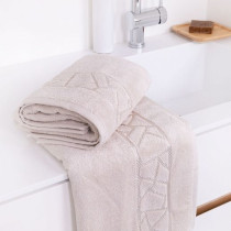 Sophia White Sand - bavlnené uteráky, osušky