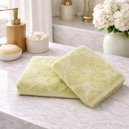 Froté uteráky, osušky SEBI zelené