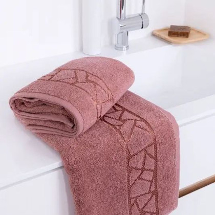 Sophia Rose Pink - bavlnené uteráky, osušky