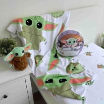 Detská plážová osuška Star wars mandalorian baby yoda Detská plážová osuška Star wars mandalorian baby yoda