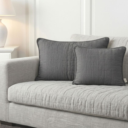 Obliečka na vankúš - Stone sivý