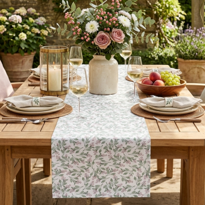 Vodoodpudivý behúň na stôl GRACE 40x140 cm