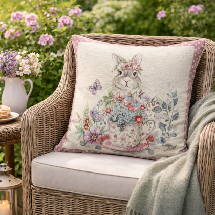 Gobelínová veľkonočná obliečka na vankúš 1237