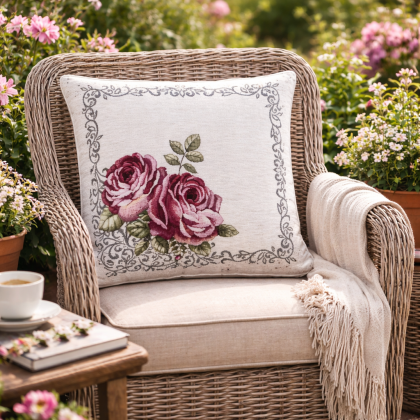 Chenille - žinilková obliečka na vankúš 469